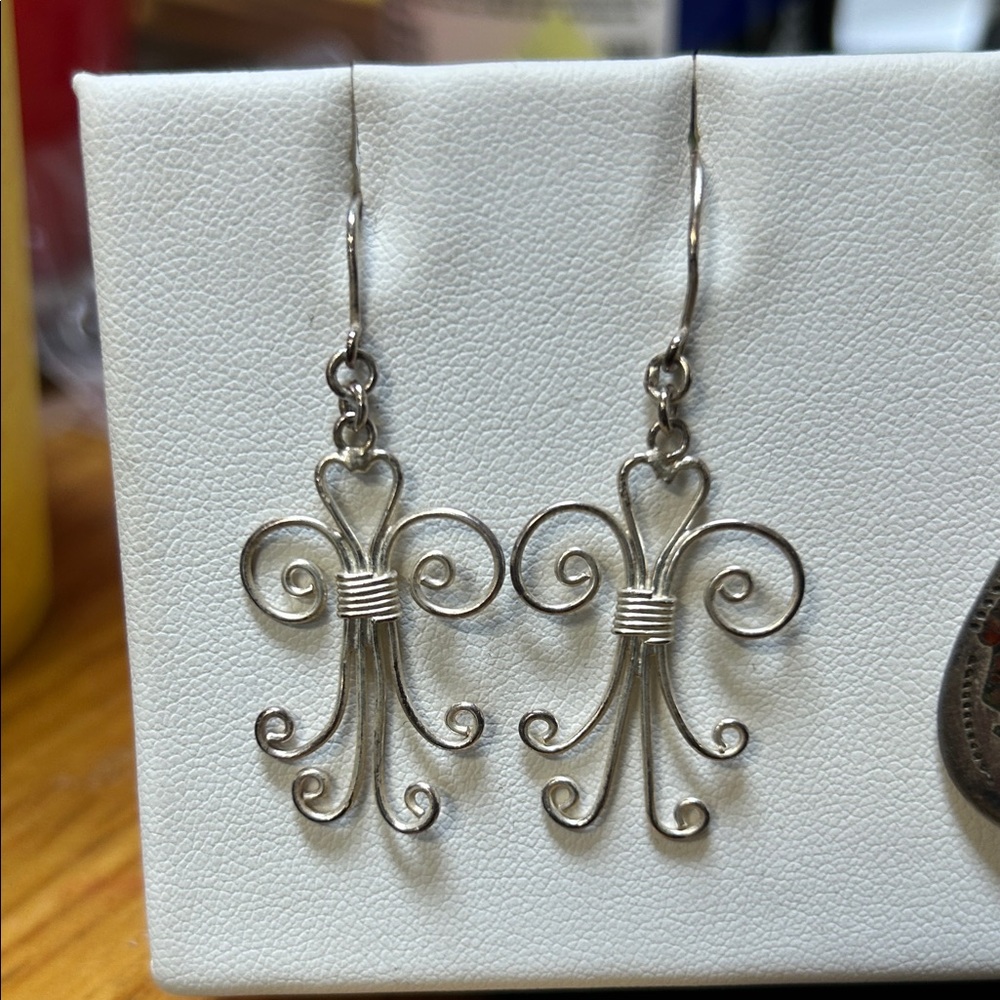 455547 Silv deco earrings